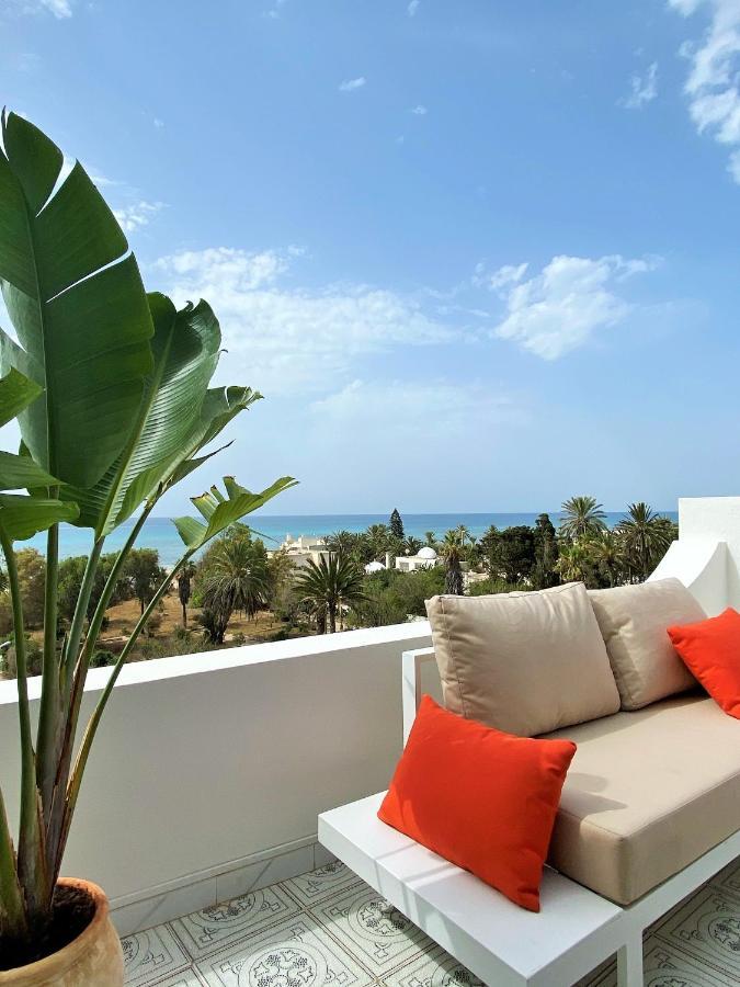Roof Top Pied Dans L'Eau Panoramic View, 80 Meters From Seaside Hammamet Esterno foto