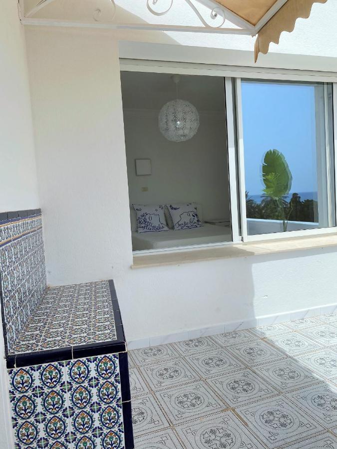 Roof Top Pied Dans L'Eau Panoramic View, 80 Meters From Seaside Hammamet Esterno foto